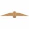 Ekena Millwork Eugene Smooth Timber Gable Bracket, Western Red Cedar, 48"W x 8"H x 5 1/2"D x 5 1/2"F, 4/12 Pitch GBW048X08X0606EUG00SWR - alternate 1